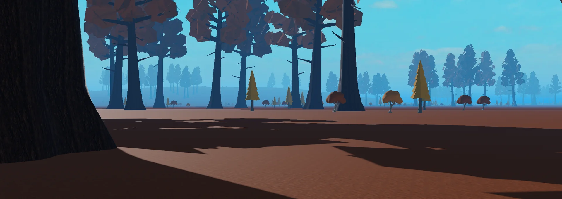 Autumn forest outside Trost